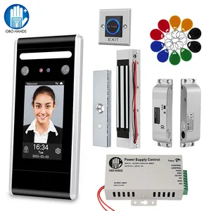 rfid biometric wifi dynamic facial time attendance access control system dc12v ncno door lock infrared switch with software free global shipping