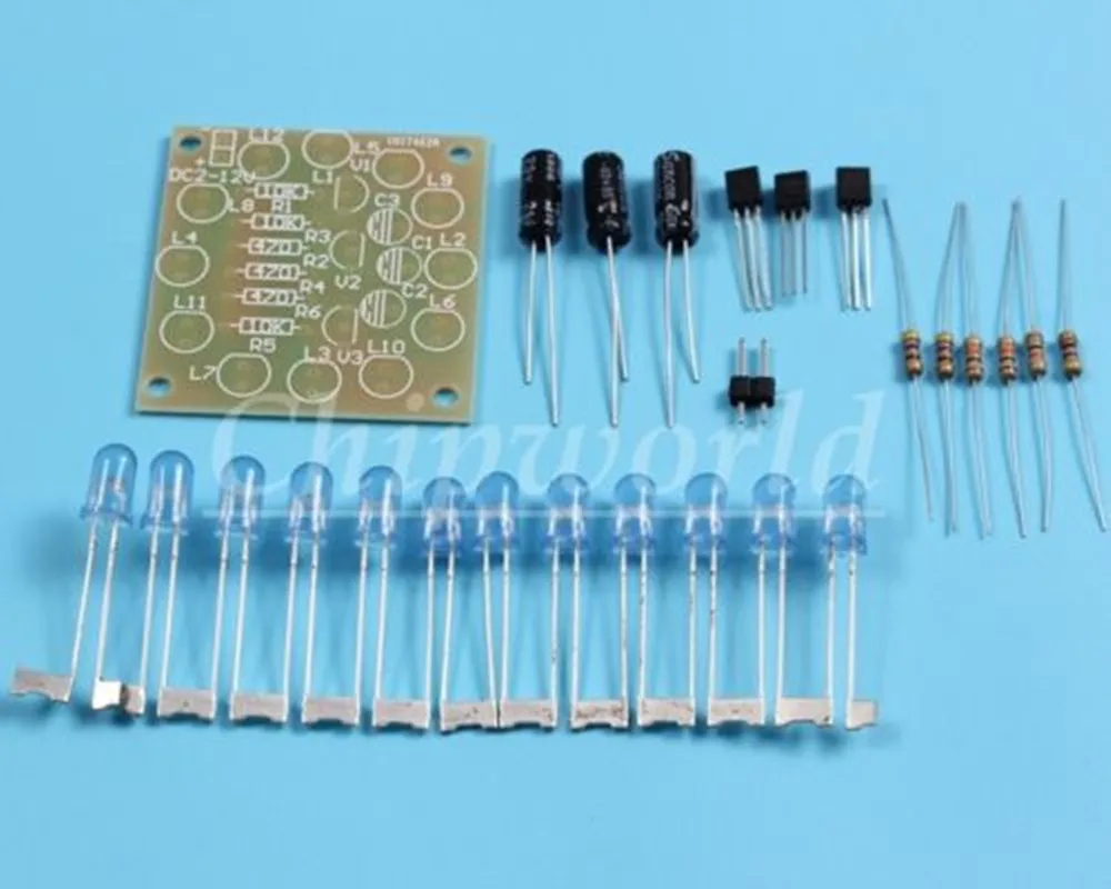 Набор сделай сам для электроники наборы светодиодных печатных плат электронные
