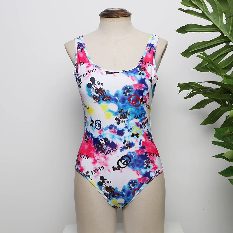 

2021 swimwear Brazilian women's plain Girly fashion Push Up bathing suit summer