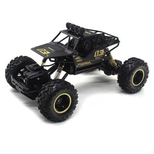 Black Мини RC автомобиль 4WD 4x4 Электрический пульт дистанционного управления Дрифт игрушка модель Bigfoot мини-автомобили на радиоуправлении светодиодный привод внедорожные Игрушки для мальчиков - Цвет: Black