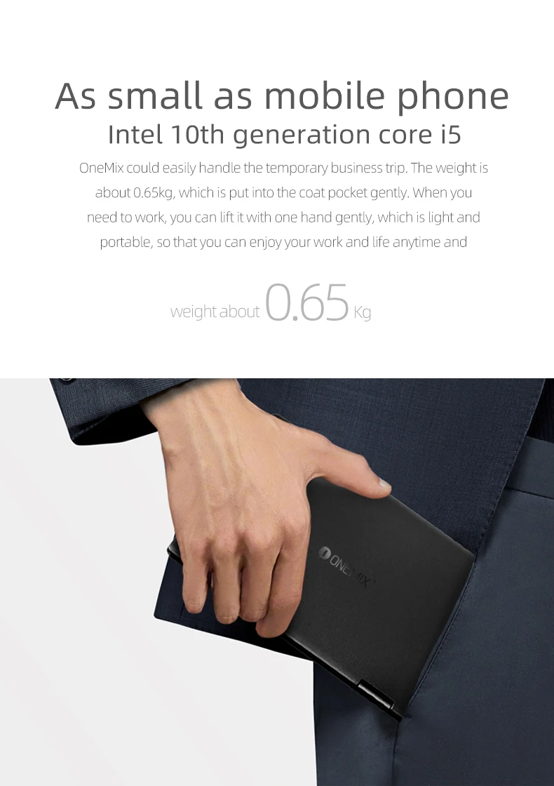 Топ ноутбук 8,4 дюймов Mix3Pro планшетный ПК intel quad core i5 10210Y 6M cache Backlitkeybaod Bluetooth 5G ips экран 16G 512G EMMC