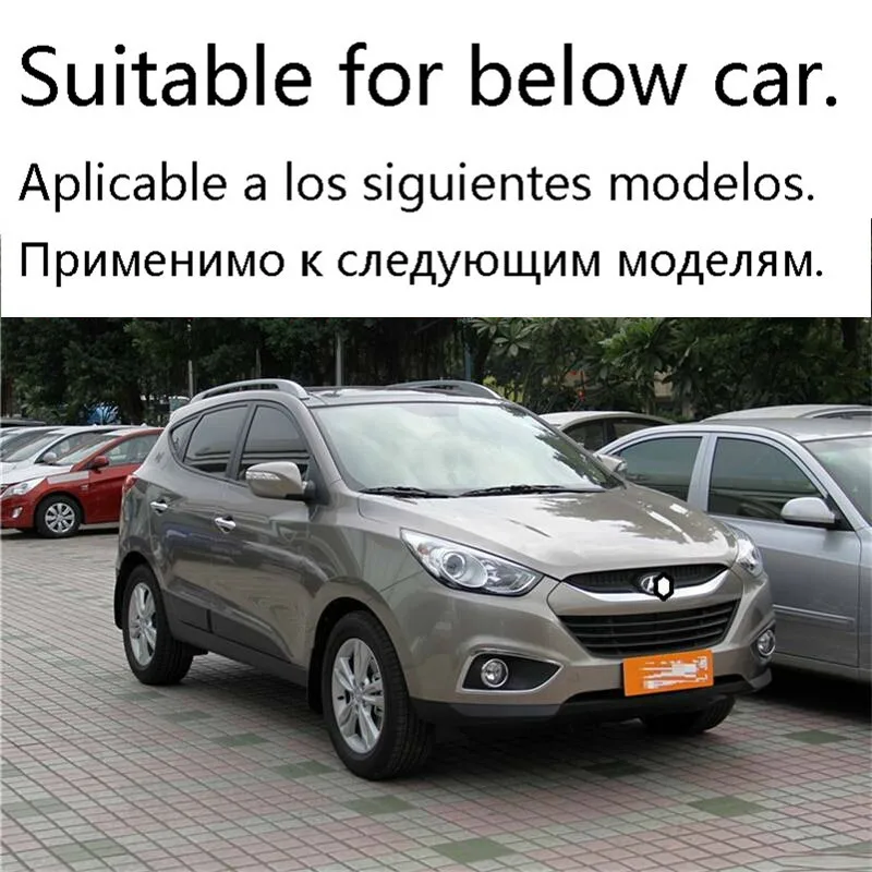 Автомобильный хромированный декоративный Авто налобный фонарь задний внешняя