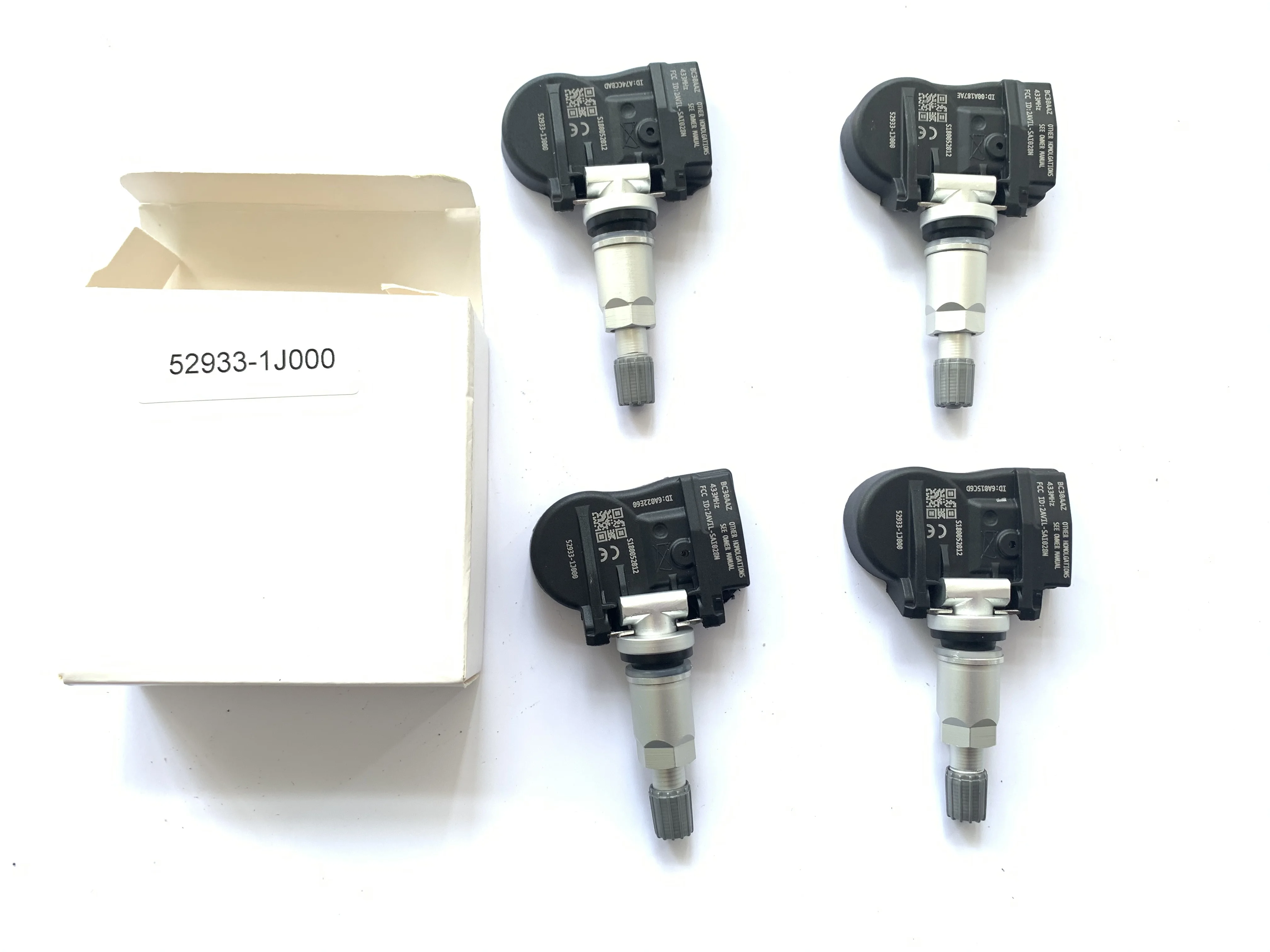Датчик давления в шинах TPMS 4 шт./лот 433 МГц 52933-1J000 529331J000 для Kia Optima Hyundai i20 Sorento ix20 Venga |