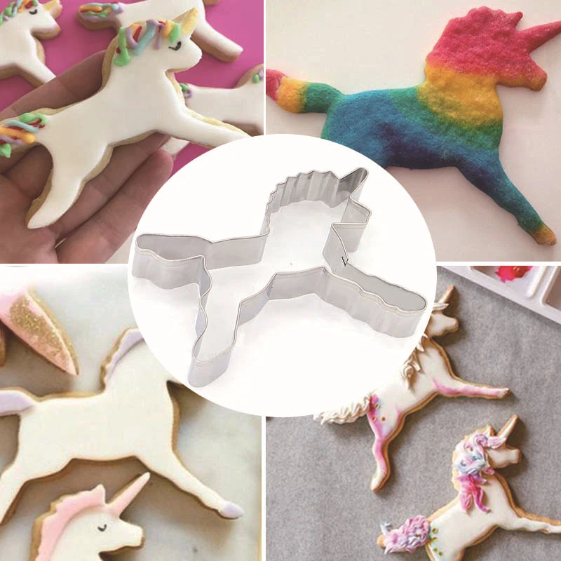 Единорог форма яйца растительное печенье резак инструменты для выпечки