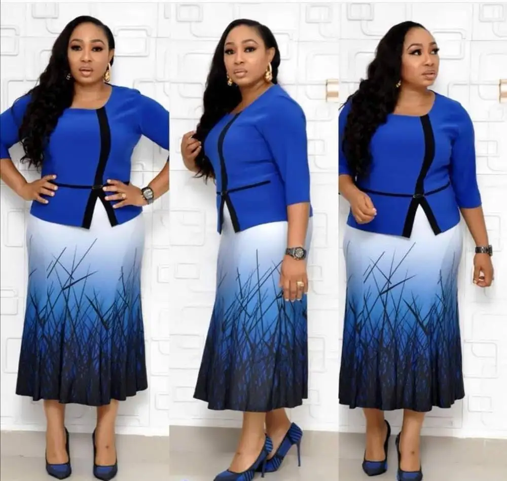 2019 летнее модное популярное OL стильное платье средней длины с круглым вырезом и