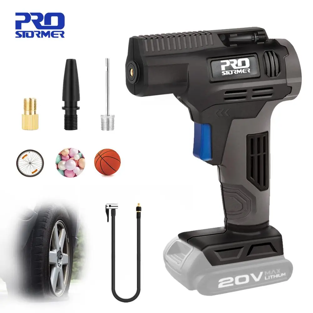 Автомобильный воздушный компрессор портативный насос с USB-подзарядкой 20 в без