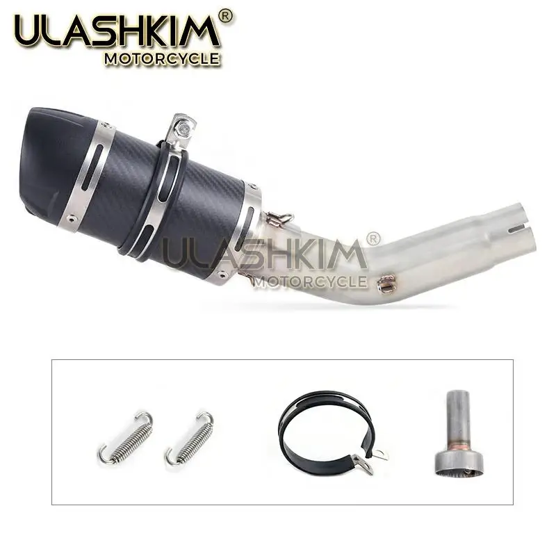 Бесплатная доставка Мотоцикл Полная система глушитель Escape средняя труба трубы