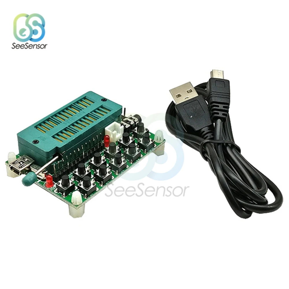 USB аудио горелка WT588D голосовой программатор загрузчик VoiceChip 16P 28p|Детали и