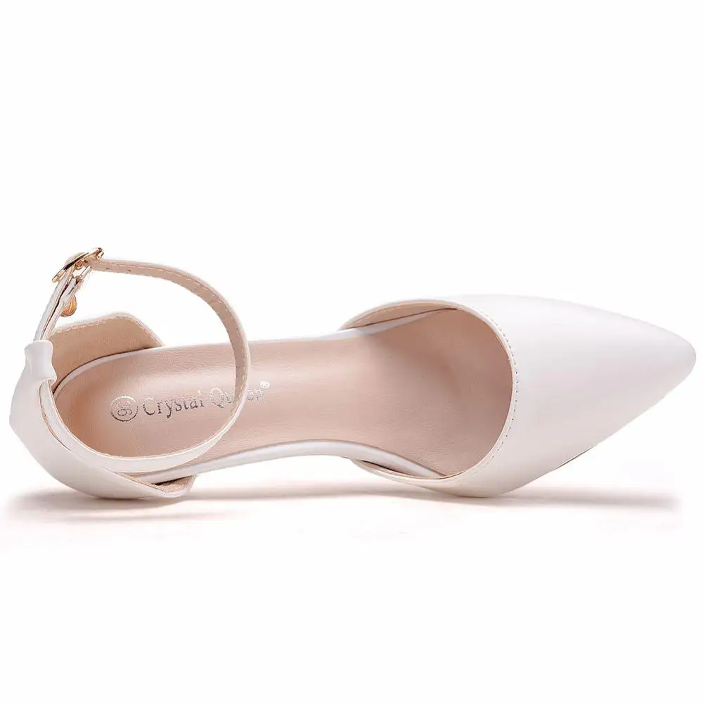 

Crystal Queen Shoes Woman Spring 7cm High Heels Shoes Female Thin High Heels Women's Shoes Summer Sandals Pumps