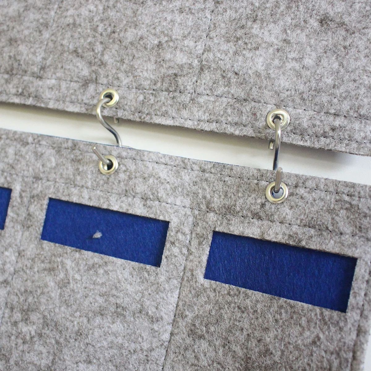 

New Sunglasses Wall Door Pocket Organizer Hanging Bag Wall Mounted Felt Sunglasses Storage Pocket Felt Decoration