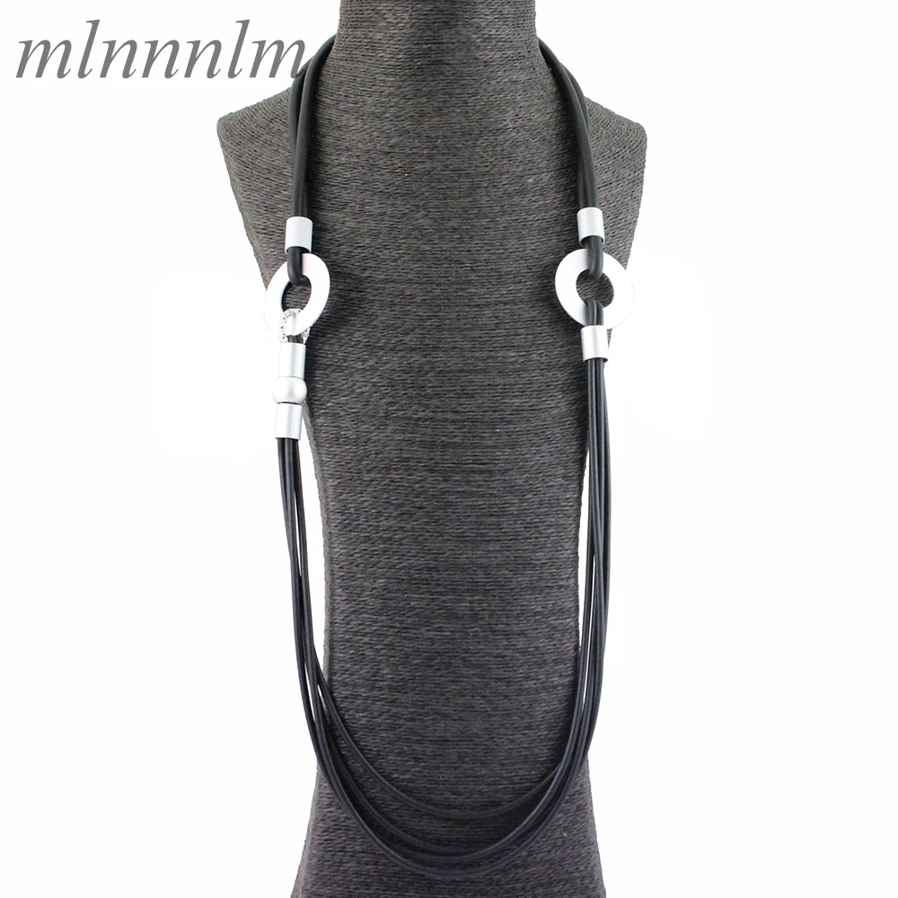 Женское Ожерелье для офиса винтажное простое резиновое ожерелье на шею ошейники