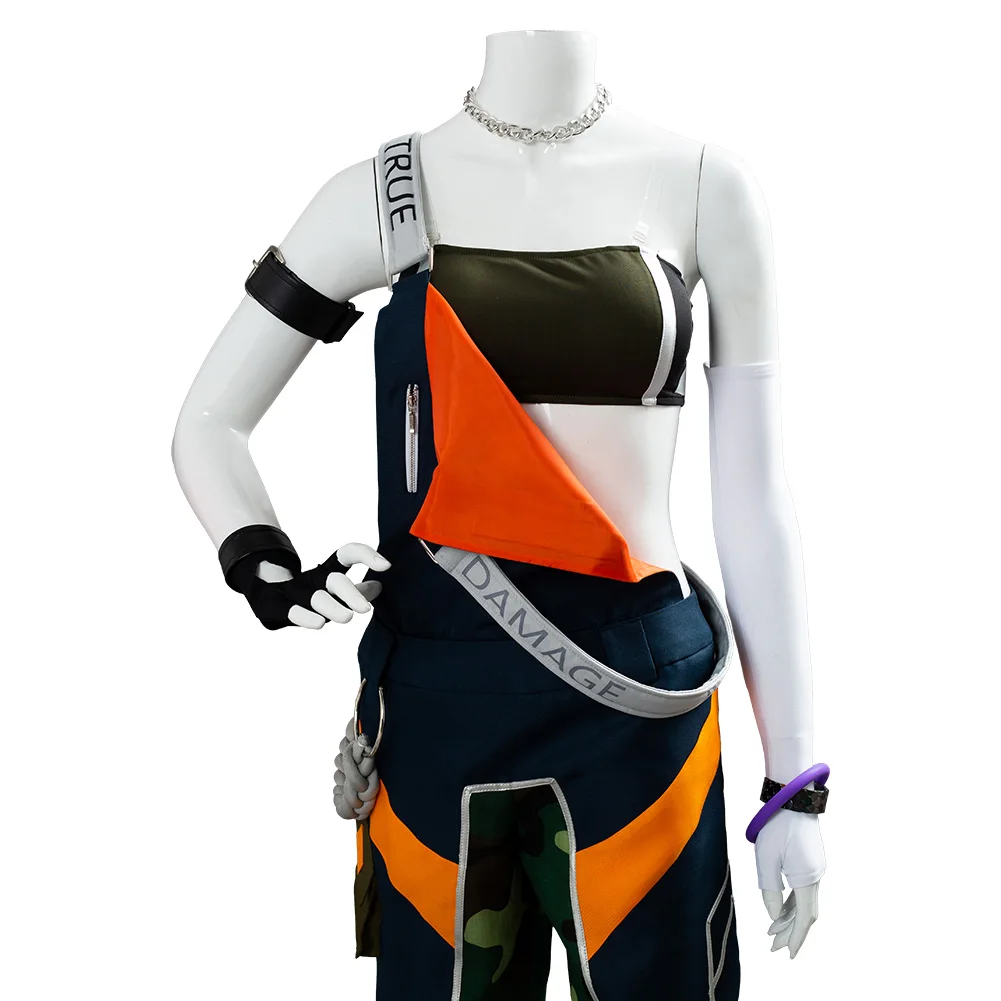 

LOL True Damage Akali Cosplay Costume Jumpsuit Full Set