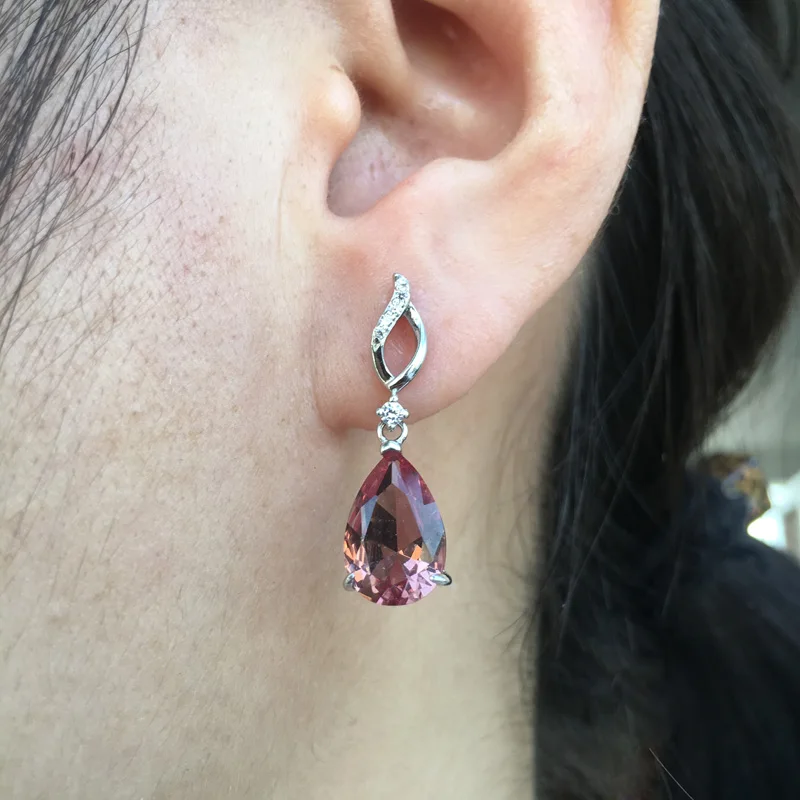 Женские серьги с зултанитом CSJ ювелирные изделия из стерлингового серебра 925