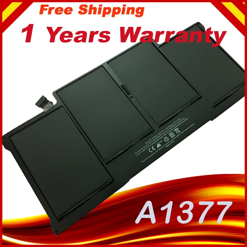 

Аккумулятор A1377 для Apple MacBook Air 13 "A1369 (Late 2010) MC504 MC503 A1496 A1405