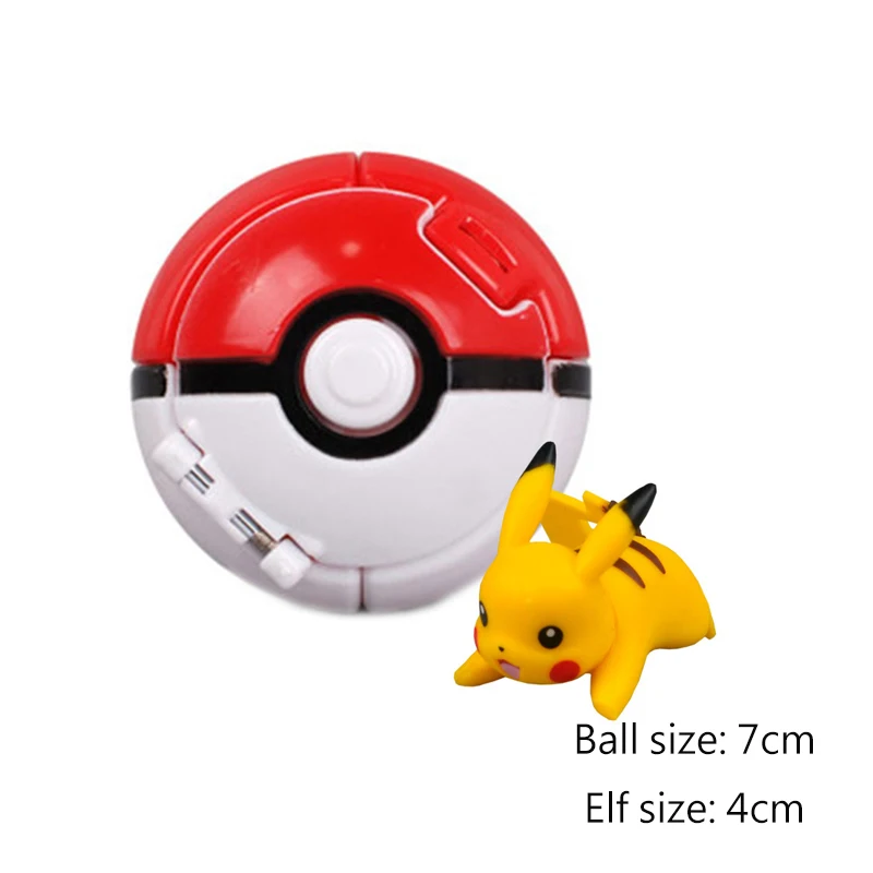 TOMY оригинальный Покемон эльф шар покебол Pikachu Карманный Монстр вариант игрушка