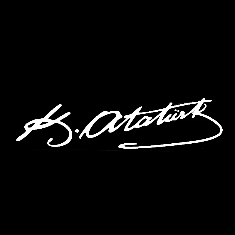 7 5*25 см для Турции наклейки мотоциклов с надписью Mustafa Kemal Ataturk|Наклейки на