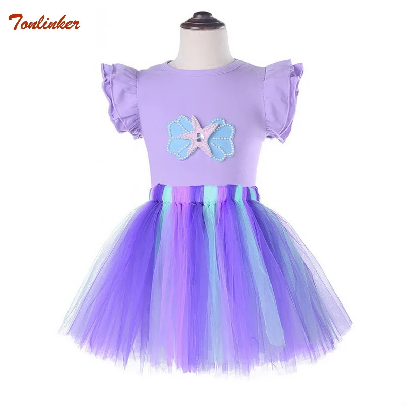 Детские костюмы Одежда для девочек комплект 2019 Новое одеяло хвост русалки из