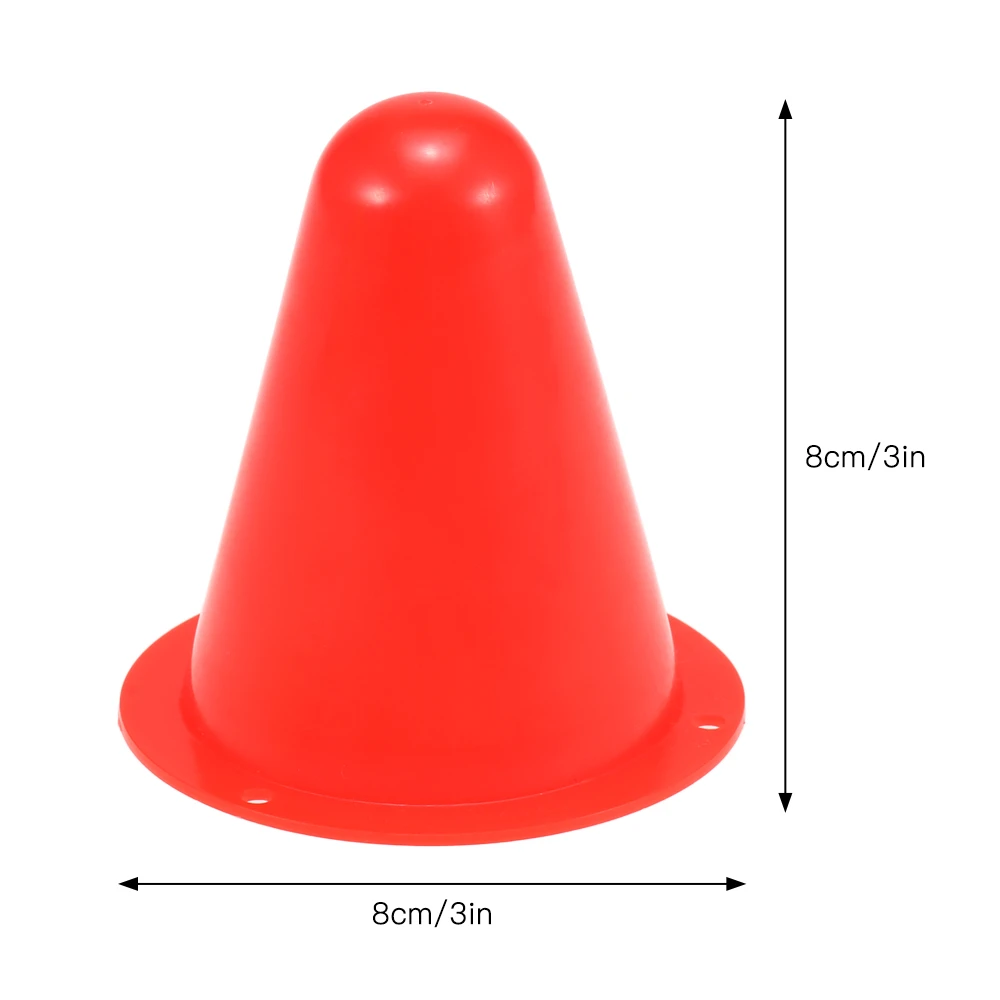 

25 Pack / 50 Pack Mini Sports Marker Cones for Kids Soccer Training Roller Skating Entertainment Sports Training Accessories