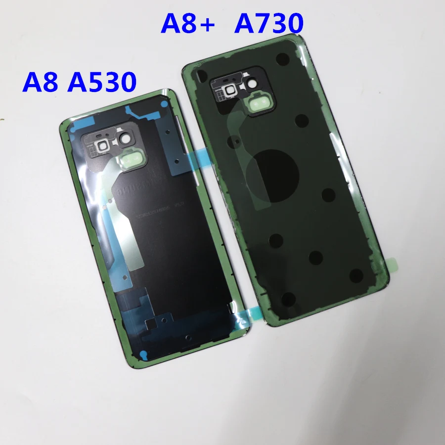 Для samsung Galaxy A8 A530 SM-A530F задняя крышка чехол батарея A8 plus A730 A730F 3D стекло задняя крышка Корпус Замена