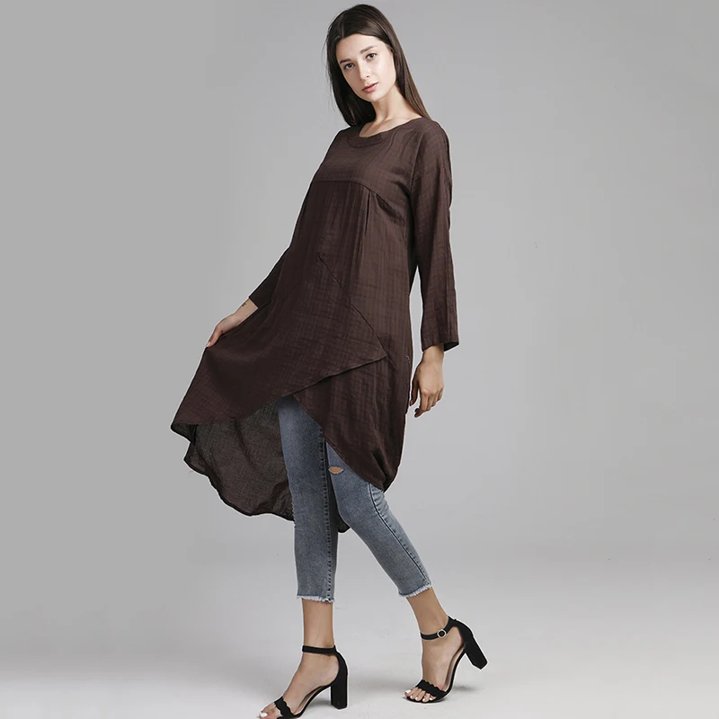 Женское осеннее необычное платье повседневное женское с коротким рукавом