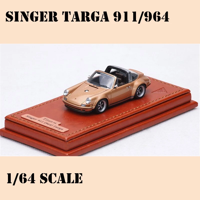

Make Up 1/64 Model Car Porsche Singer Targa 911/964 Titan Resin Vehicle Die-cast Collection Gifts