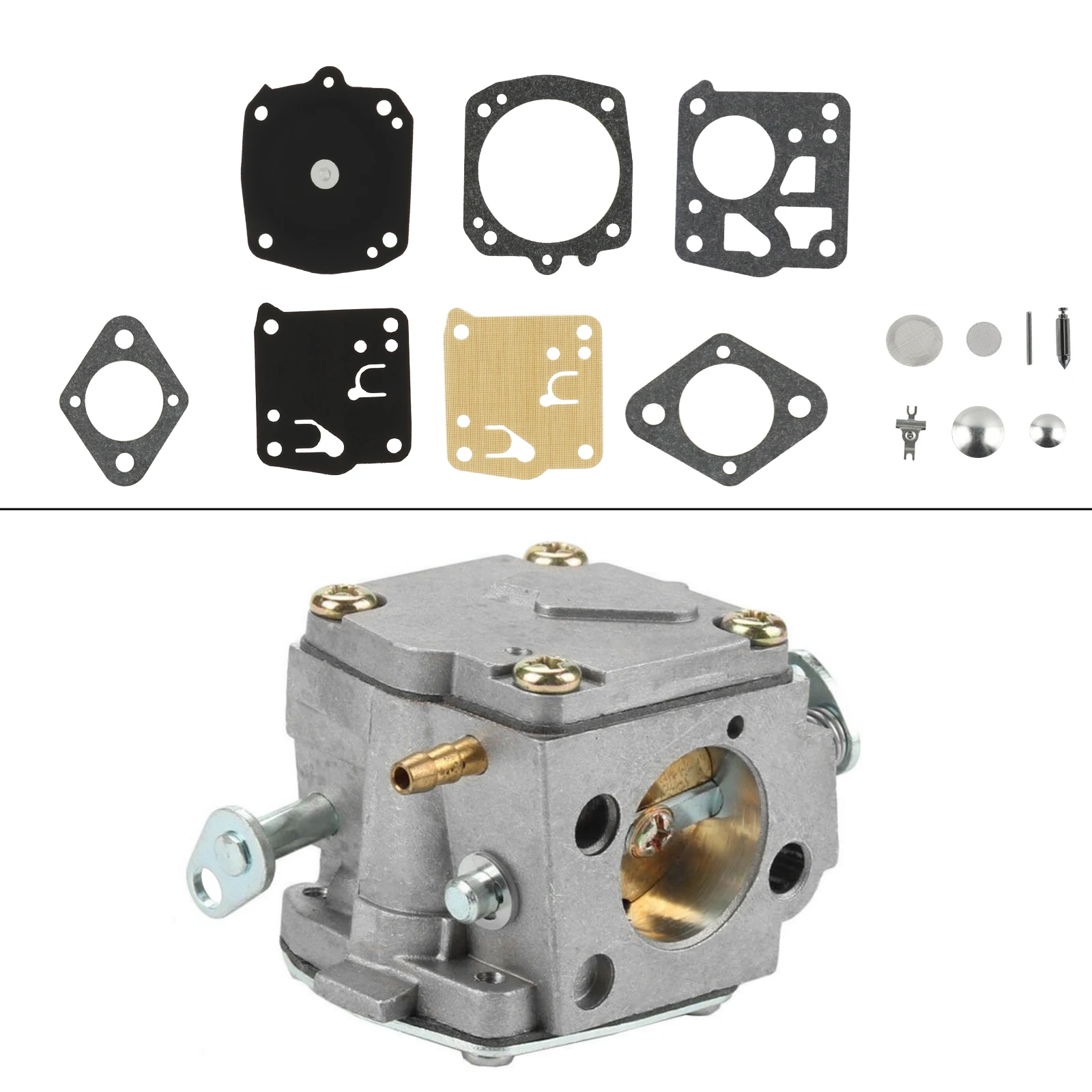 Карбюратор диафрагмы Ремкомплект для Tillotson RK-23HS RK23HS RK-17HS HUSQVARNA 61-66 162 165 265RX 266 268 181 281