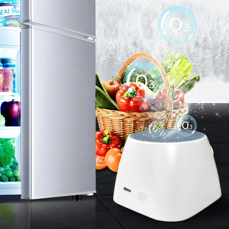 

Кухонный озонатор, очиститель воздуха, мини-Дезодоратор, перезаряжаемый очиститель для холодильника, креативный контейнер для удаления за...