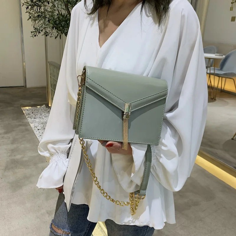 JIULIN дизайнерская сумка женская с цепочкой-сумка мессенджер-сумки на плечо ретро