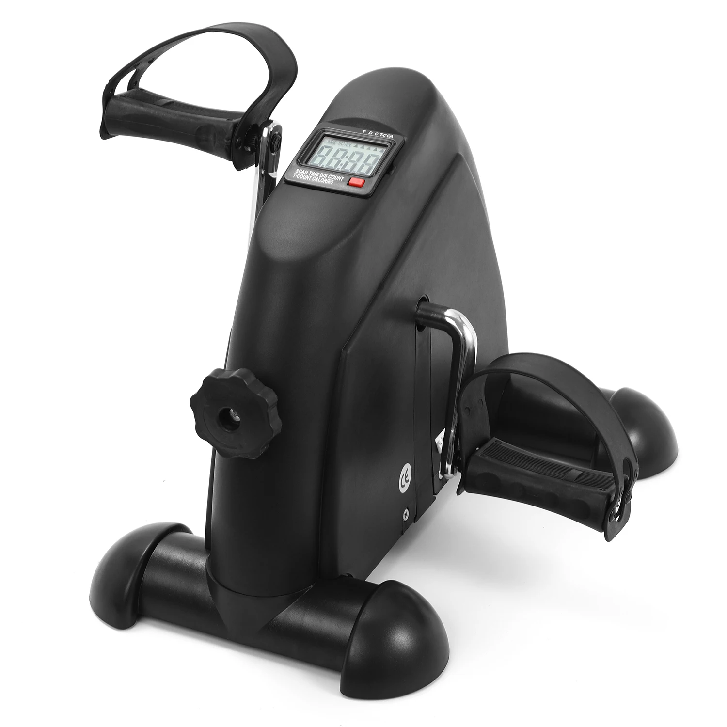 

Mini Pedal Stepper Exercise Machine LCD Display Indoor Cycling Bike Stepper with Adjustable Resistance For Home Office Gym