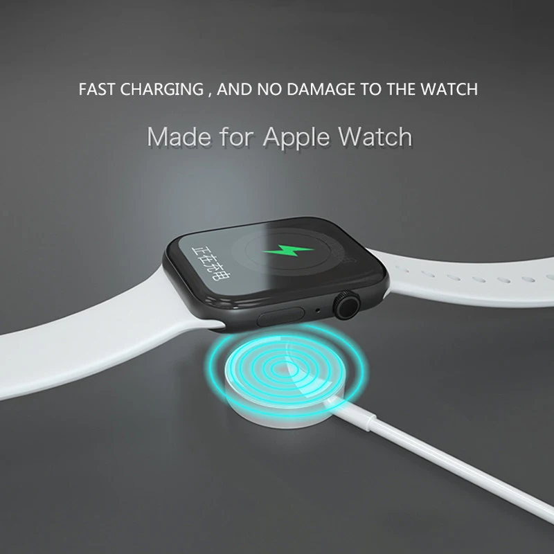 Зарядный кабель для Apple Watch 6 5 4 3 2 SE Магнитный адаптер зарядная док-станция с