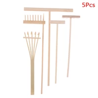 4pcs 5pcs bamboo zen garden rake meditation tools home decoration relaxation handcrafted