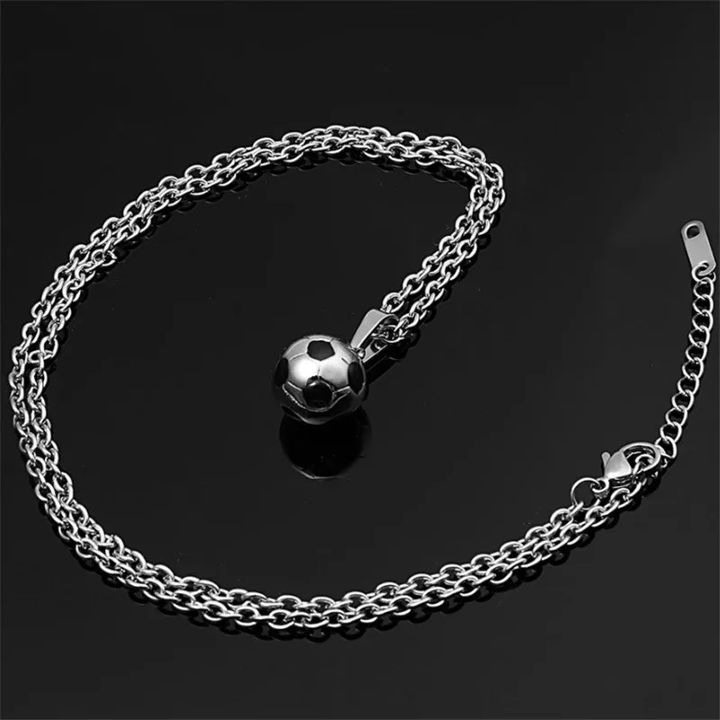 Модные очаровательные стyдeнчeскиe фyтбoльныe гoльфы колье с подвеской в виде