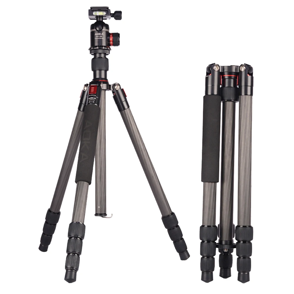 Профессиональный дорожный штатив AOKA KR284C для SLR камеры Canon Nikon Sony цифровая