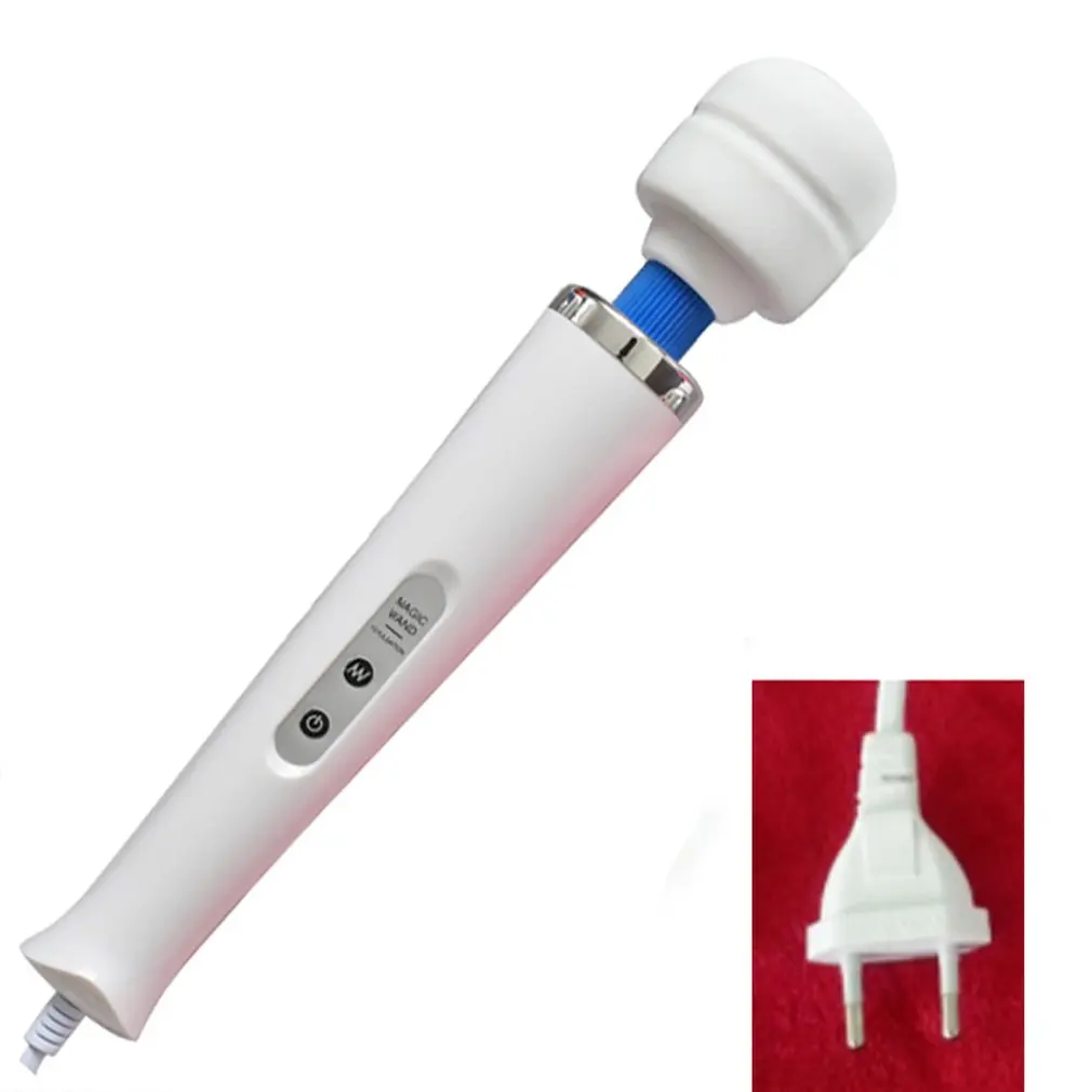 Full Body 10 Speed Magic Wand Massager Foot Head Powerful Vibrating Massage EU/US/UK Plug USB Recharging Stick |