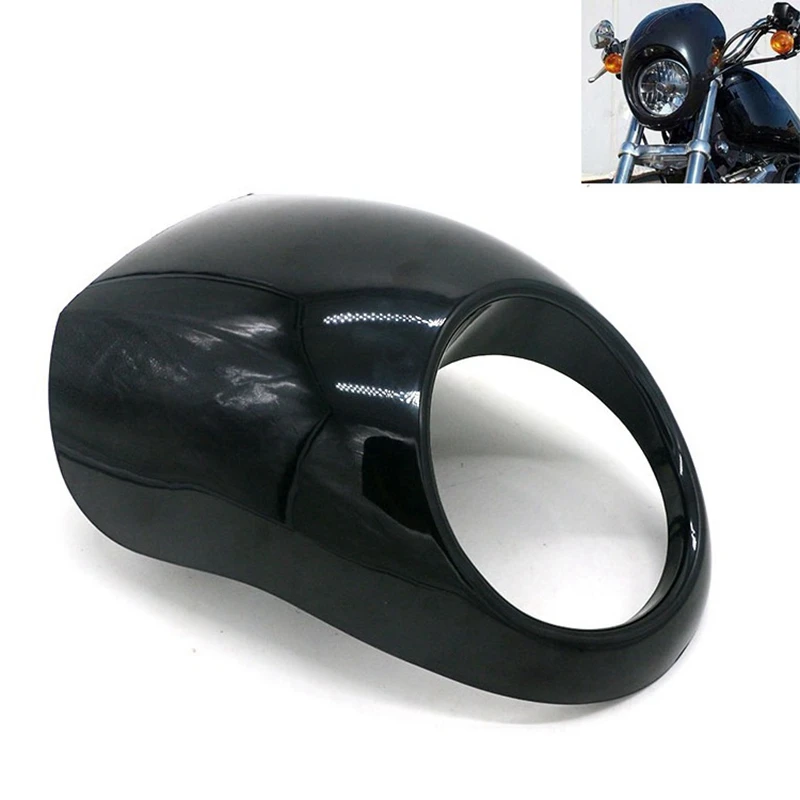 

Motorcycle Retro Head Light Lamp Hood Fairing for Sportster Dyna FX XL 883 1200 Motorcycles Parts