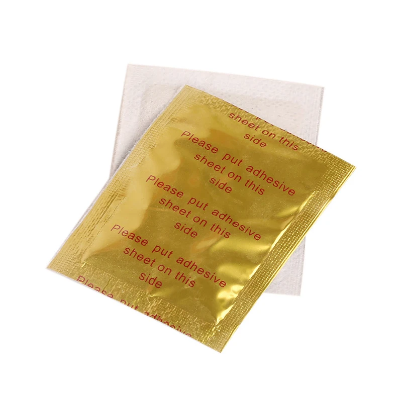 10 штук в партии Фольга упаковка Пластыри для умывания с экстрактом бамбука Detox Pad