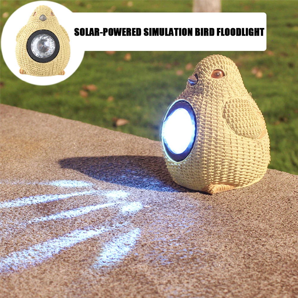 

Светодиодный фонарь на солнечных батареях, ручная работа, для скульптуры животных светильник Водонепроницаемый сад пейзаж декорационный н...