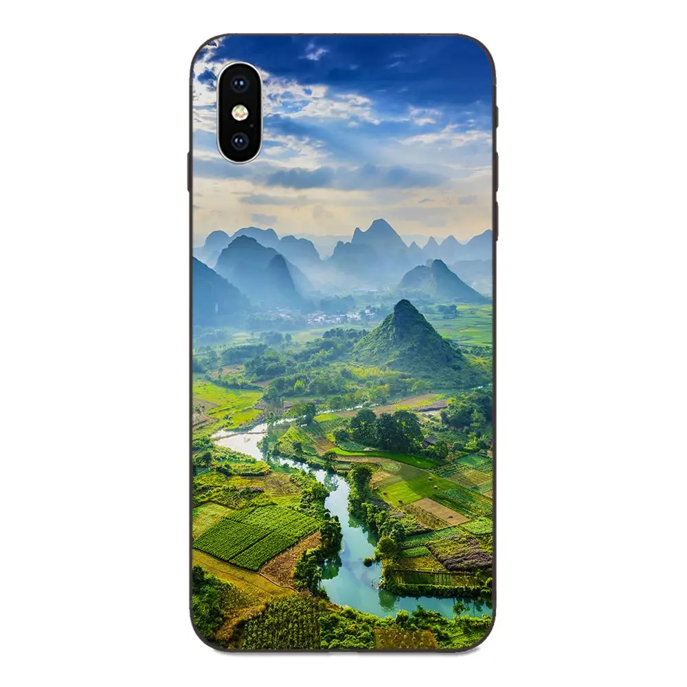 as picture Горные реки и дом классический для Huawei Mate 9 10 20 P8 P9 P10 P20 P30 Lite Mini Play Pro P smart Plus Z - Цвет: as picture
