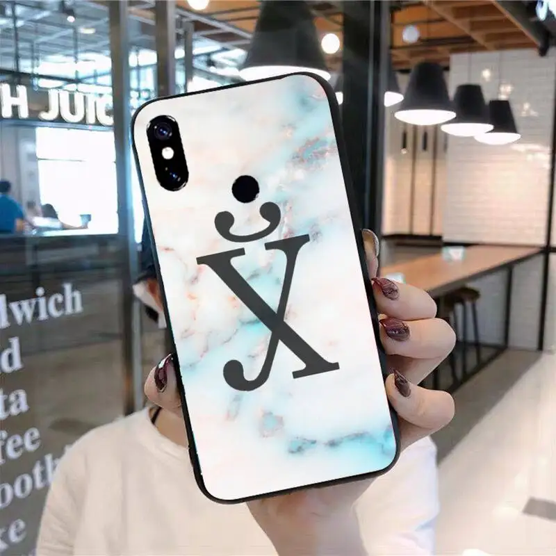 

Pink marble Russian text Phone Case For Xiaomi Redmi 7 8 9t 9se k20 mi8 max3 lite 9 note 9s 10 pro