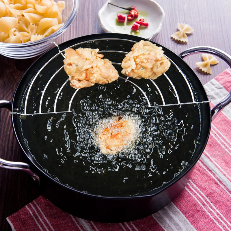 Кухня Pro фритюрница Бытовая плита для готовки горшки жареные пищевого масла