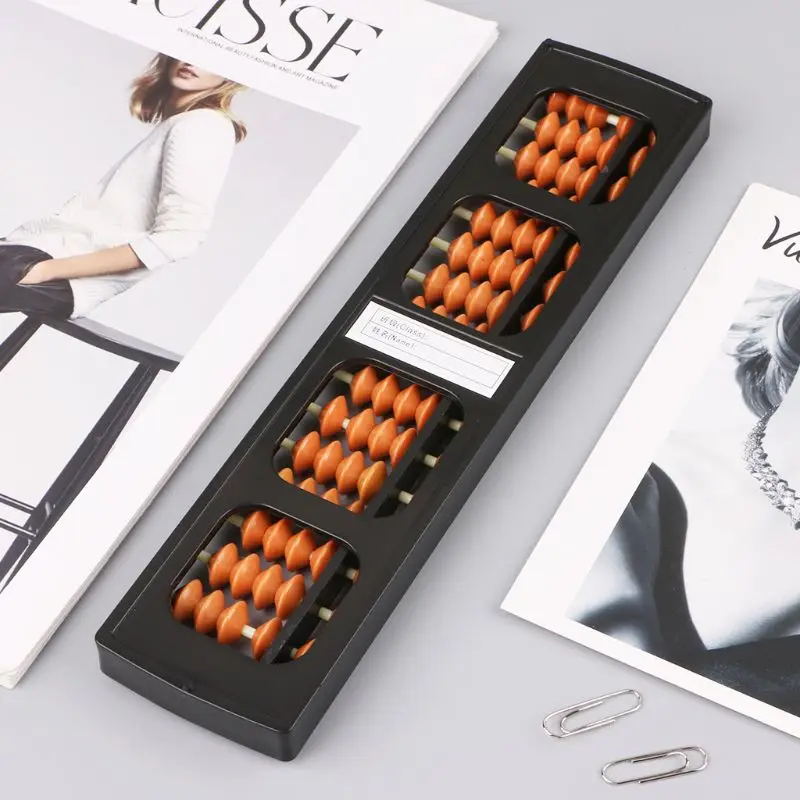 17 цифр стержней Стандартный Абакус соробан Китайский Японский калькулятор