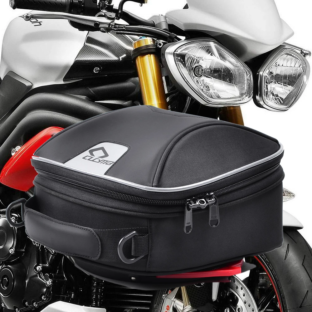 

For Speed Triple 1050 05-15 / R / RS / S '18 Sprint ST Waterproof Tank Bag Black Oil Fuel Bag Motorcycle-Bag Fuel-Tank-Bag 3.2L