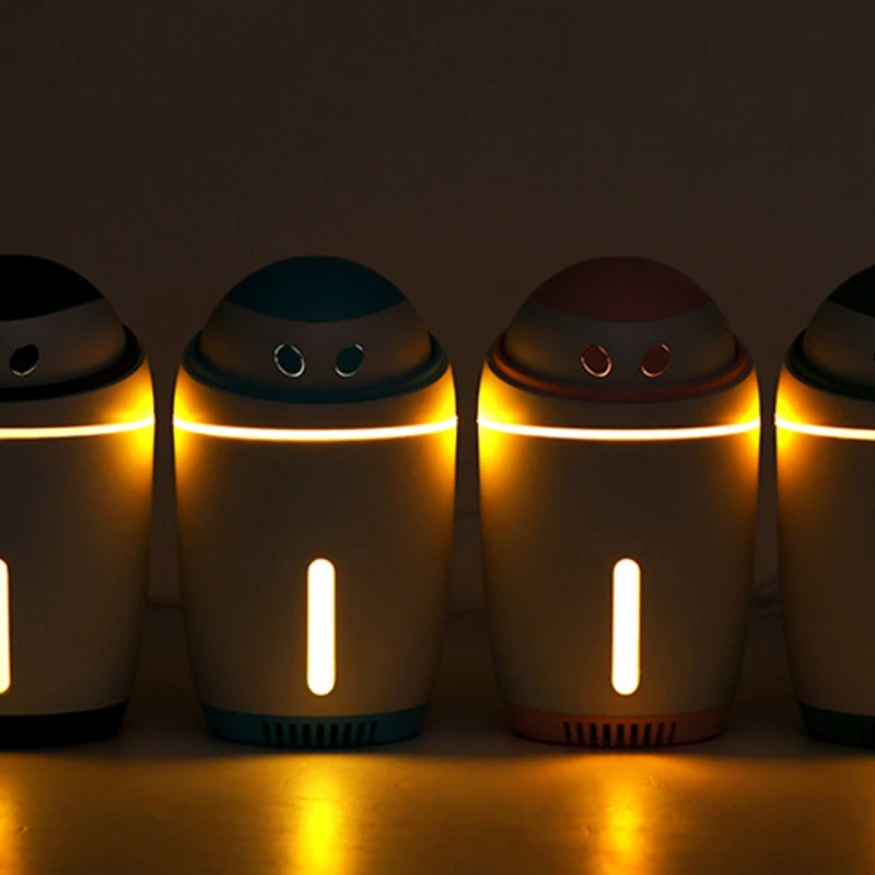

Portable Mini Humidifier Household Quiet Bedroom Desktop Small USB Night Light Humidifier