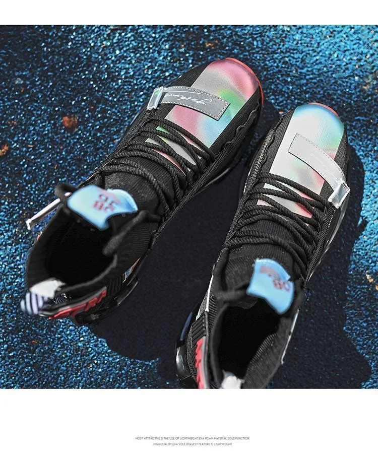 

Men Shoes Casual Shoes Men Fashions Male Mesh Shoes Men Sneakers Big Size Zapatillas Hombre Blue 2020 New sport Blade Shoes