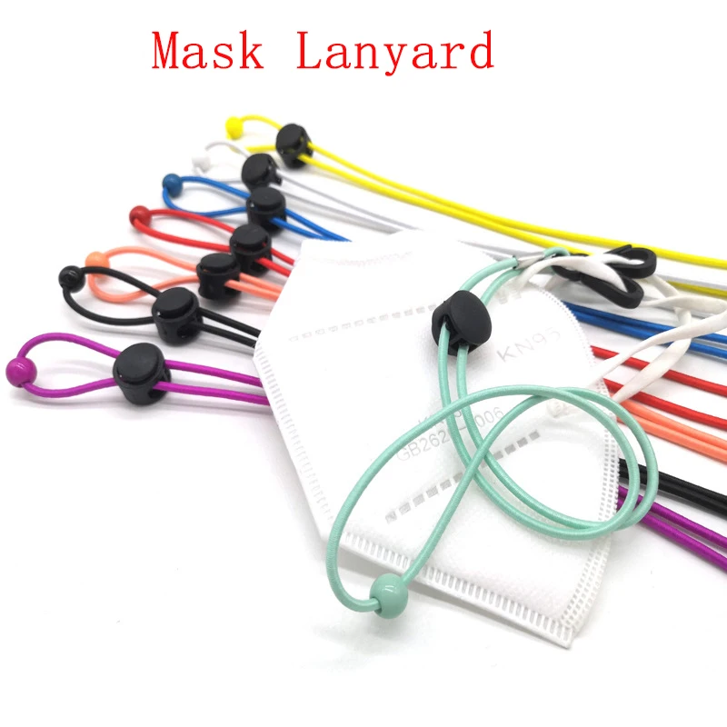 

New Adjustable Mask Lanyard Mask Storage Artifact Portable Mask Storage Chain Student Chains For Storing Masks Holder 70cm 1pcs