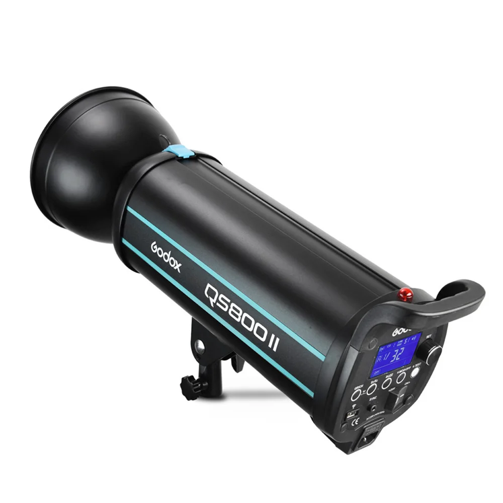 Профессиональный студийный стробоскоп Godox QS800II 800 Вт GN90 со встроенным 2 4G