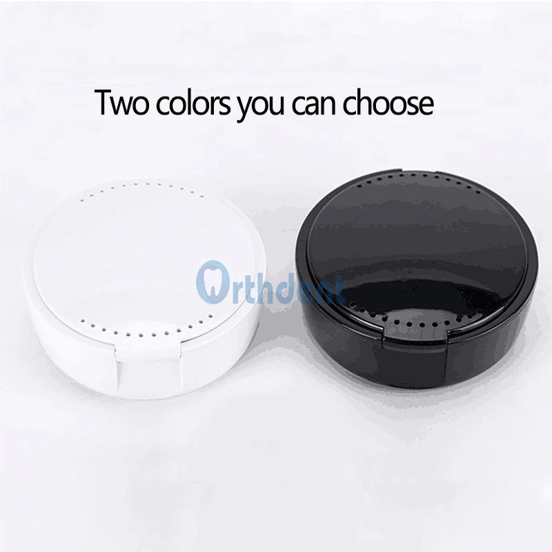 Ордент 1 шт. пластиковый фиксатор для протезов Коробка хранения ложных зубов