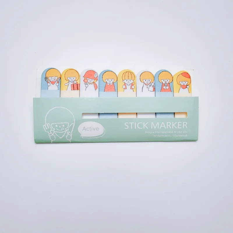 

Mini Animal Row Sit Notes Paper N Times Sticky Note Kawaii Stationery