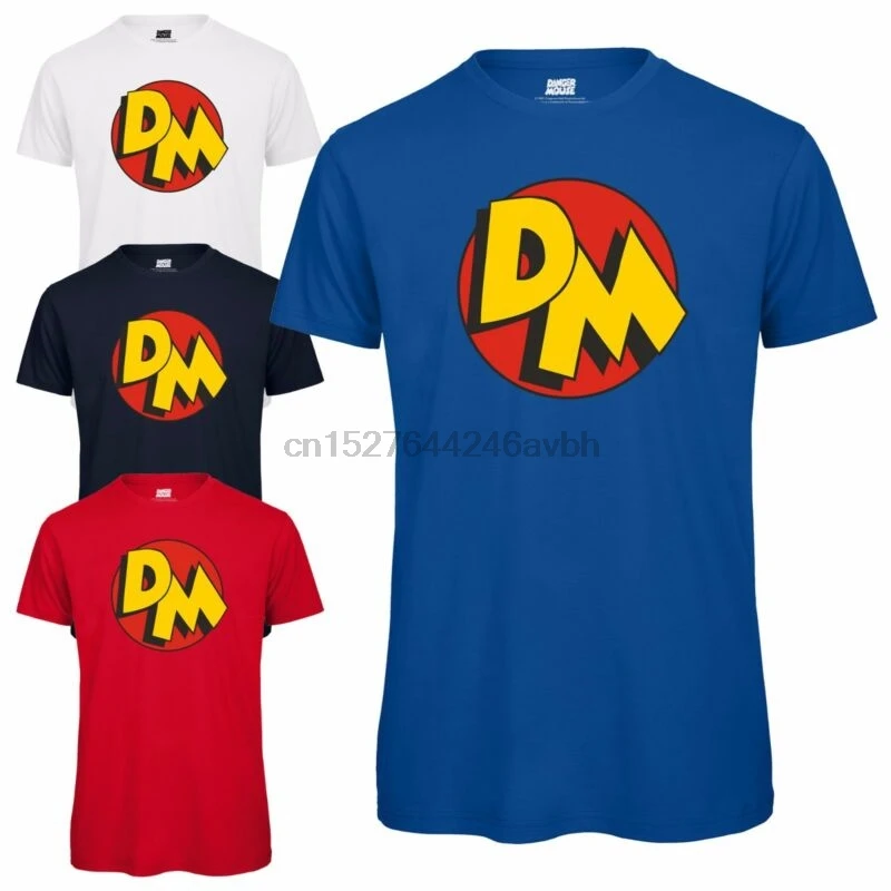 Danger mouse DM Icon Мужская футболка ly лицензированный классический логотип Merch Top| |