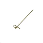 100 шт. Одноразовые Бамбуковые Галстуки, искусственные вилки для коктейлей, еды, фруктов, вилки, палочки для буфета, топперы для кексов